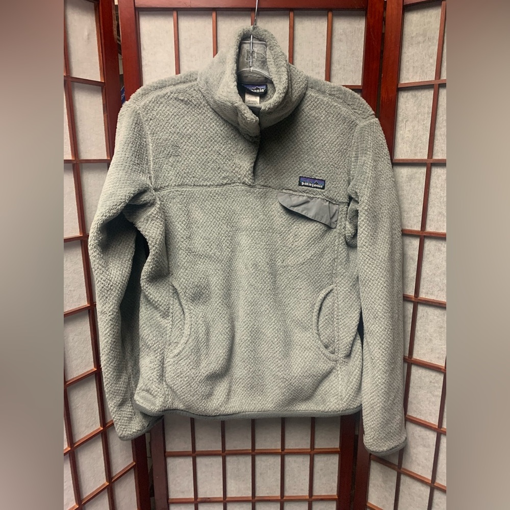 PATAGONIA Women's Re-Tool Snap-T Fleece Pullover Polartec Thermal Size M